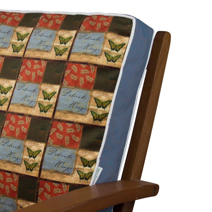 Aberto Design Cojín YM1128 Multicolor 42 x 42 cm